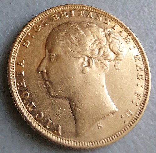 Scarce 1876 sydney mint young - 1876,