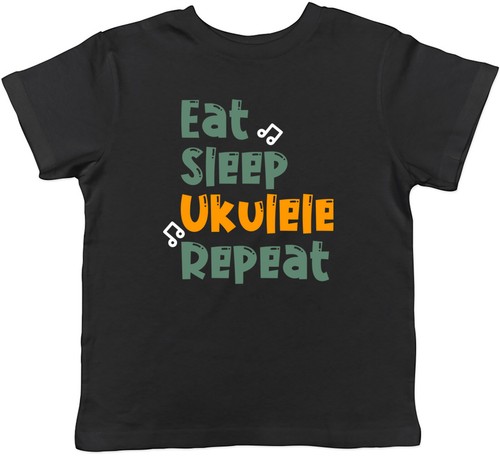 Eat sleep ukulele kids - kids, t-shirt