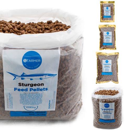 8mm sturgeon grower - grower, pond