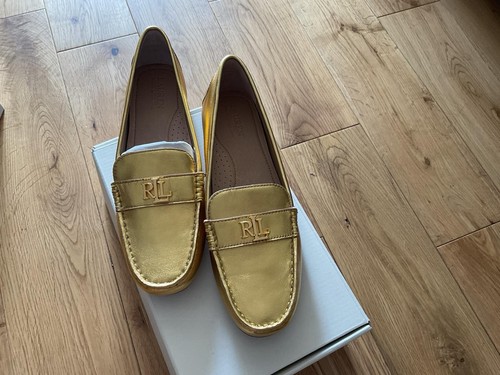 Russell bromley gold leather - bromley,