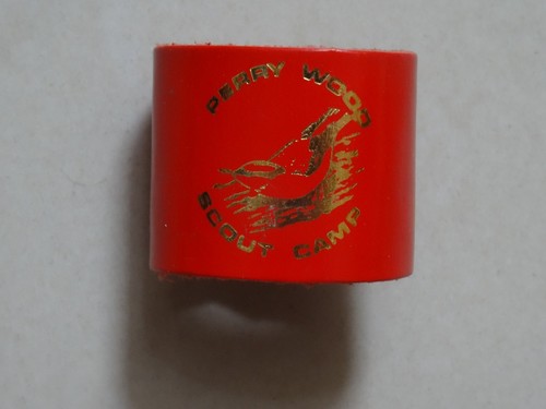 Perry wood scout camp - wood, leather