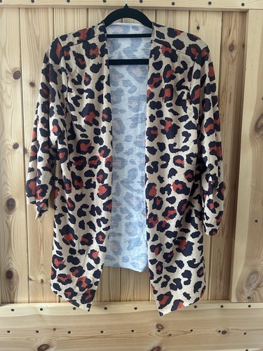 Boohoo leopard print open - leopard,