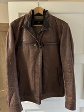 Hugo Boss Men's Leather Jacket