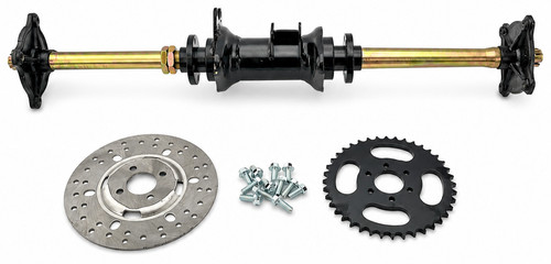 Rear axle kit complete - axle,