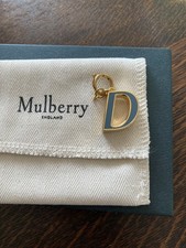 Mulberry Gold And Blue D Key