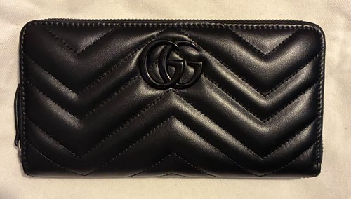 Authentic gucci all black - gg,