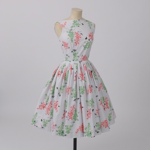 Vintage 1950s original orange