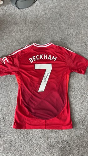 David beckham signed - david,