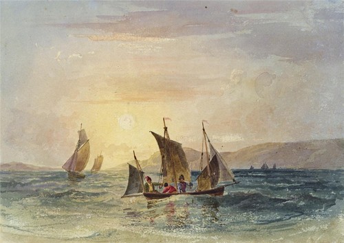 Boats sea small - -,