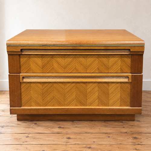 Plan two drawer chest - plan,