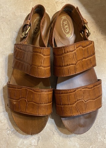 Tod womens croc - womens, embossed