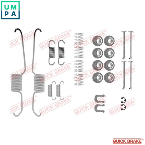 Accessory kit brake shoes - kit,