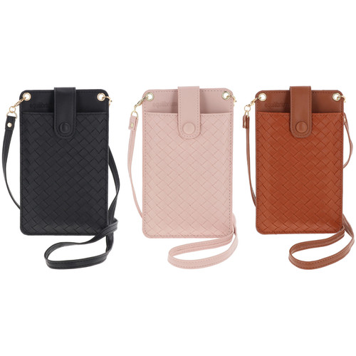 Equilibrium woven phone pouch - woven,