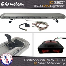 LED Amber Light Bar Strobe