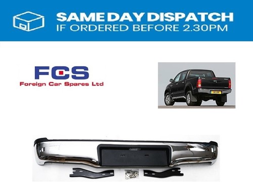 New rear back chrome - new, bumper