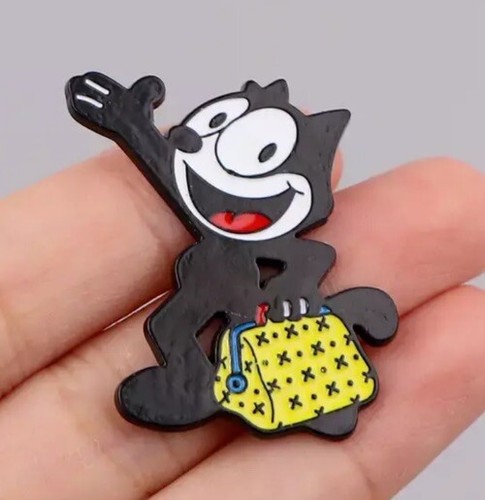 Felix the cat - metal, enamel