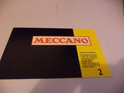 Meccano book models old - models,