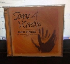 Songs 4 Worship - Worthy Of Praises 2 CD Very Good Condition