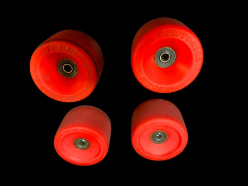 Kryptonics red 70mm vintage - kryptonics,