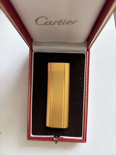 Cartier gold pocket cigarette - gold,