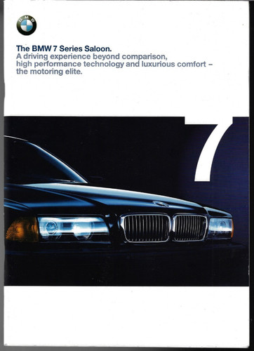 Bmw series e38 1997 1998 - bmw,