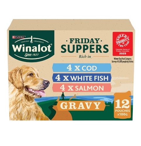 Winalot friday suppers wet dog - wet,