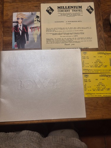 David bowie reality tour - a,