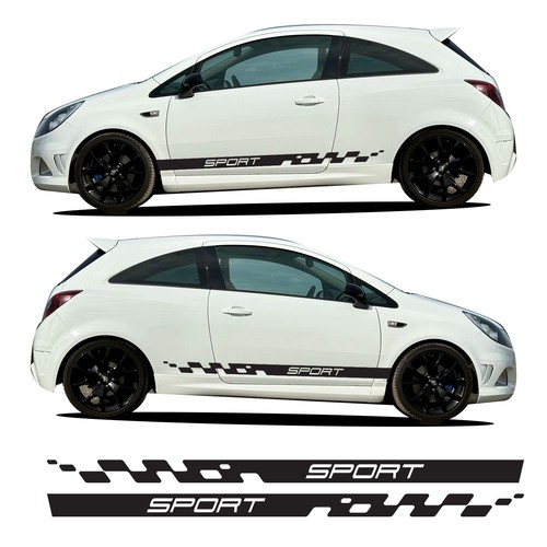 Racing side stripes - side,