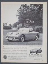 PRINT AD 1960 Austin Healey