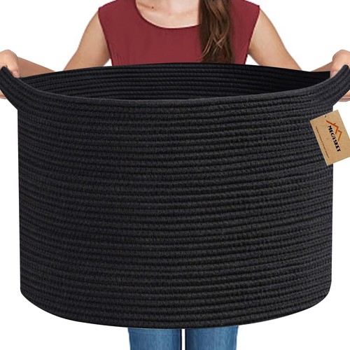 Megasket large black blanket - large,