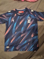 Nottingham Forest Kids Macron Football Shirt Size 5-6y 2022/23 Season 3rd Strip.