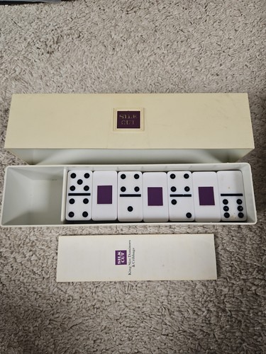 Vintage silk cut cribbage box - cut,