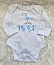 Romany Baby Little Prince  Vest Size Newborn