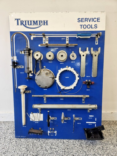 Triumph motorcycle tool board - triumph,