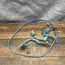 Vintage MX BMX Blue Caliper Brake Lever Set Hardware Old School Parts Fade 80s