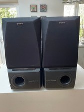 Sony SS-LB455 speakers with built in super-woofer: good condition & working ord.