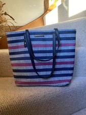 Beach Bag Womens Lightweight Ladies Large Summer Shoulder Shopper Tote  Zip Bag