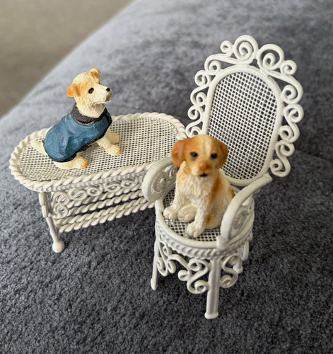 Dolls house 12th scale white - dolls,
