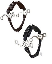Brown-Black Hackamore Bitless