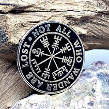 Vegvisir Pin Badge Brooch Not
