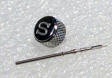 SILVER KNURLED S CROWN FOR