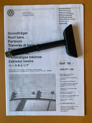 Genuine golf mk5 - vw, roof