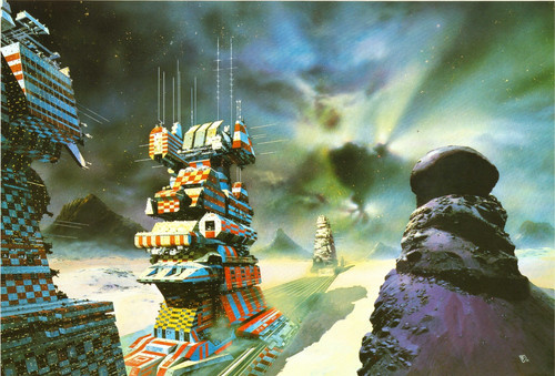 Chris foss art - chris, print