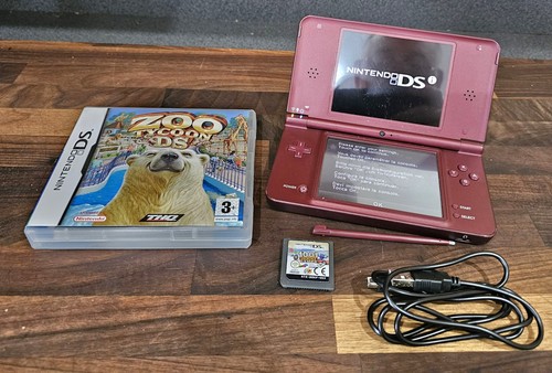 Nintendo dsi burgundy red - nintendo,