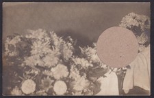 Beautiful Antique Post-Mortem Photograph Of Baby Funeral Memento Mori