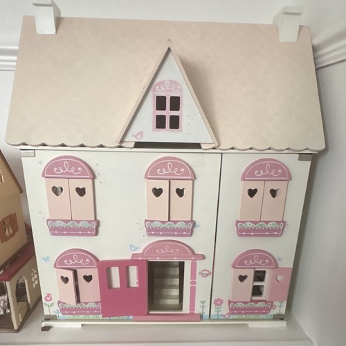 Elc pink white wooden - pink, &