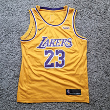 LA Lakers Jersey Mens Medium 23 Lebron James Nike Wish NBA Basketball