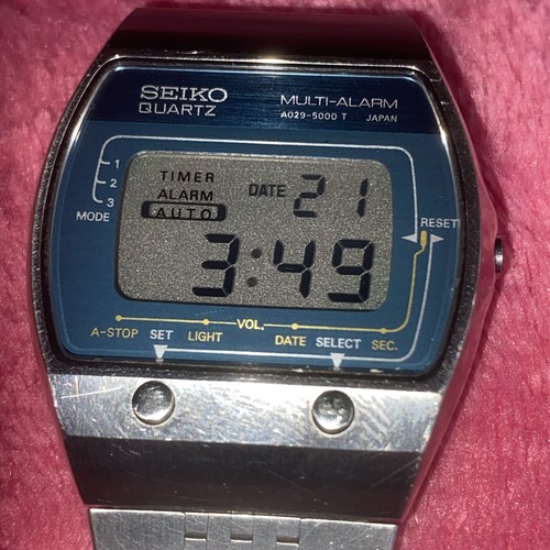 Vintage seiko a029 5000 - vintage, a029-5000