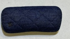 Chanel CC Blue Denim Quilted