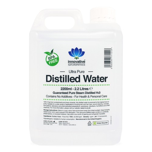 Distilled water 100 pure - 100%,